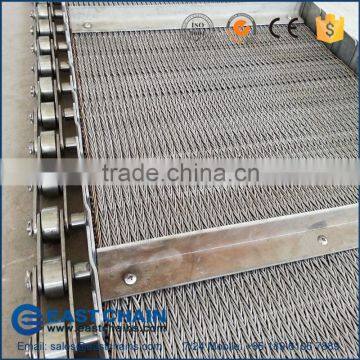 High quality stainless steel tunnel oven belt