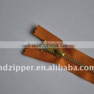 ykk metal zippers color