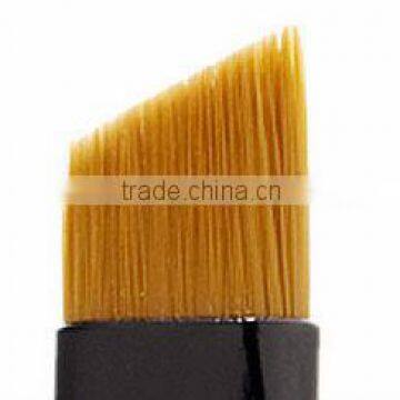 100% tapered PBT brush filament for making angular eyeliner brush