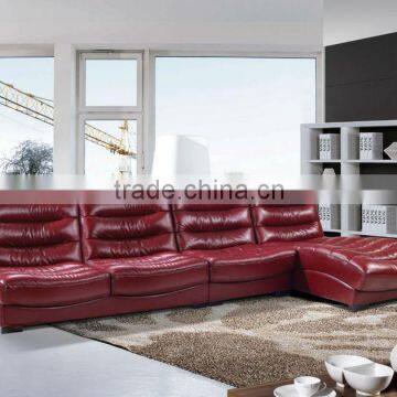 living room sofa / modern leather Sofa 611