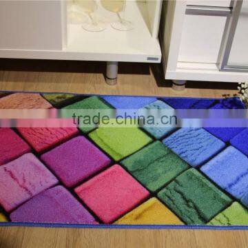 Shaggy Chenille Rubber Skidproof Custom Floor Mat