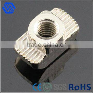 T slot stainless steel & steel t nut