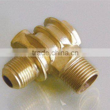 brass cooling fin check valve