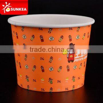 Decorative small paper cup, salad paper cups