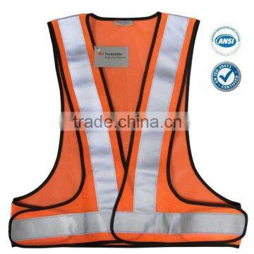 Orange Mesh safety vest