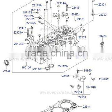 Head Gasket 2.5 TCI D4BF D4BH Set for Engine Diesel From Mobis Manufacture photo-2