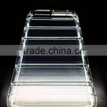 Transparent Clear Silicone Slim Gel TPU Case and Screen Protector for IPhone 6S Plus photo-3