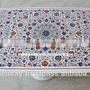 Marble Inlaid Table