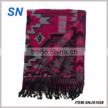 newest design geo print pashmina large scarf                        
                                                Quality Choice