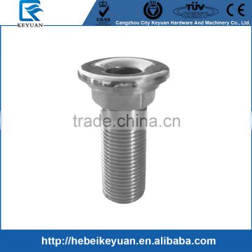 High Quality SS Thru Hull Outlet with BSPT Pipe Thread Ends