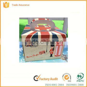 Fancy design kraft cake box,high quality kraft paper cake box with logo                        
                                                                                Supplier's Choice