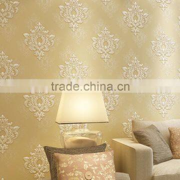Modern Fashion Wallpaper European Style Flock Wallpaper photo-2