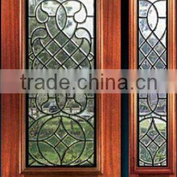 American Glass Exterior Doors Wood Design DJ-S9104MSO-10