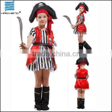 Halloween party girls dance Cosplay Caribbean pirate costume