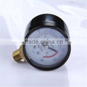 Durable Light Weight Easy To Read Clear High Precision Sus304 Oil Pressure Gauge