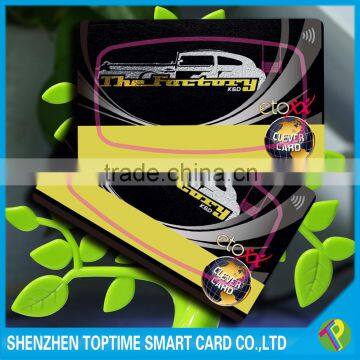 ISO14443A 13.56MHZ 1K PVC smart RFID card                        
                                                Quality Choice