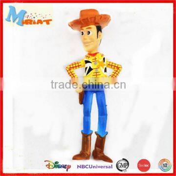 Hot Pixar Toy Story Wrangler Woody Plastic Minifigure