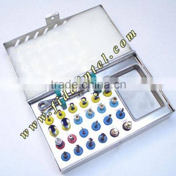 CE Approved Orthodontic 25 PCS Universal Dental Implant Kit