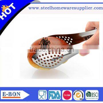 Premium 100% Stainless Steel Food Barbecue Tongs Quality Choice photo-6