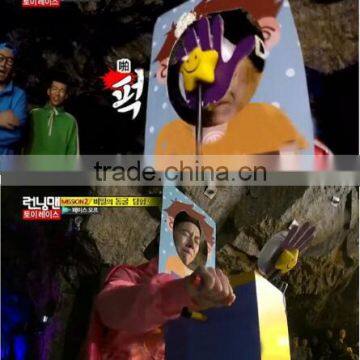 2016 New Rocket Games Pie Face Funny Exciting Plastic Game Toy Running Man Pie Face photo-3