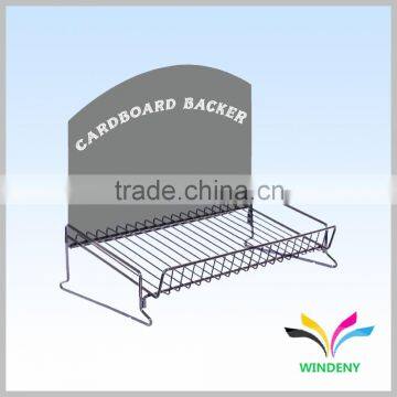 High Quality Hangzhou Factory Metal Wire Counter Display Rack for shot glass