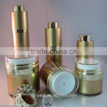 Round Airless Jars and Rotary Airless Bottles in Acrylic Material