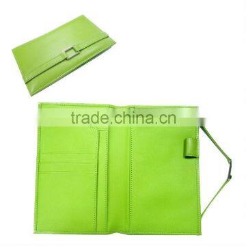 New Arrival Custom Leather travel ticket wallets with strap