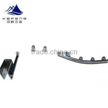Display clothes hook for shop/Circular tube with beads