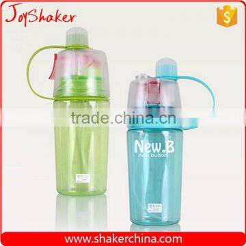 400ML Fashion Design BPA Free Plastic Water Bottle With Spray photo-2