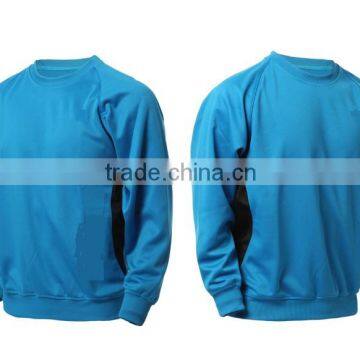 customized plain design fair blue sports sweater pants