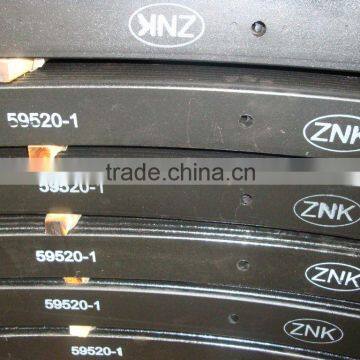 Motor truck leaf spring