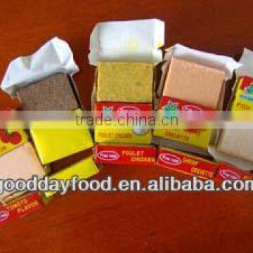 flavoring cube/ bouillon cube/ soup cube/ seasoning cube - fish