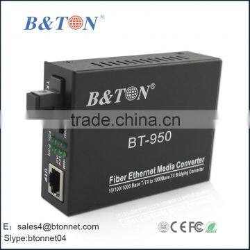 1000M port Industrial Managed POE Media Converter/1000Base-FX to 1000Base-TX RJ 45 Port Fiber Optic