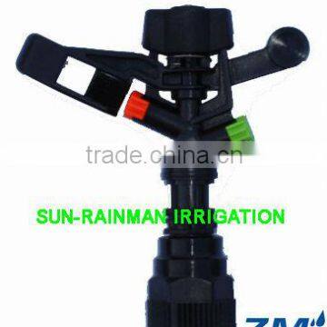 Plastic 1/2" Full Circle Agriculture Irrigation Impact Sprinklers photo-3