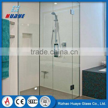 Customized New cheap shower glass panel