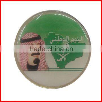 Arab printing flag badge,popular football club badge,national flag pin badge