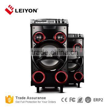 2016 Hot Sale Design of 130W High Power Trolley Speaker with Karaoke and Bluetooth                        
                                                                Most Popular