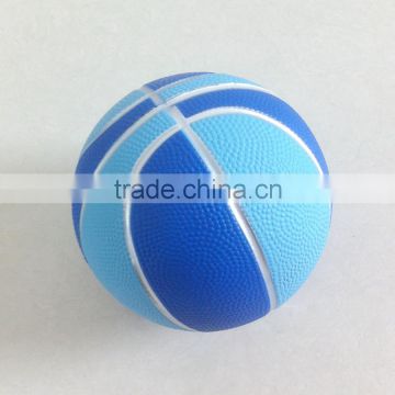 pu foam basketballs colored basketball stress ball