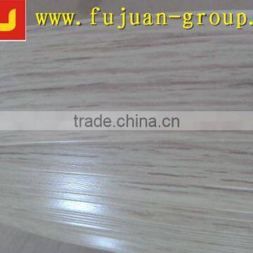 Table decorative wood grain pvc edge banding