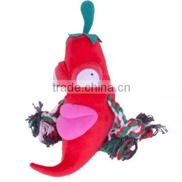 2016 Cute Pepper Dog Products Squeaker Dog Toys