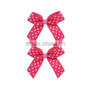 Wholesale satin elastic ribbon bow