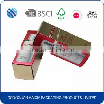 Custom design good quality paper cosmetic packaging box set