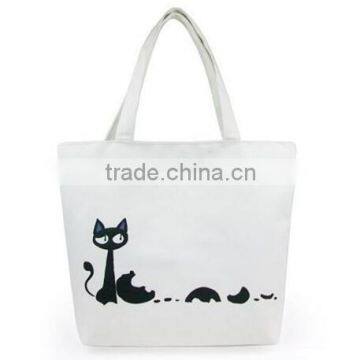 Recycled One Color Printed Canvas Cotton Shopping Bag Road Bag Supplier's Choice photo-1