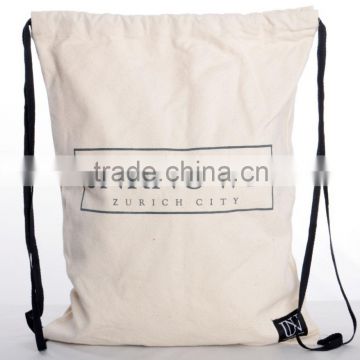 High Quality Cotton Drawstring Bags 100% Cotton Canvas Tote Bag