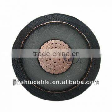 High voltage single core XLPE power cable 11kv 6/10(12)kV