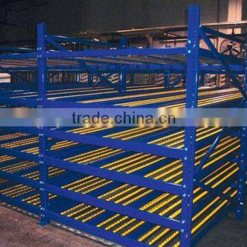 Flow through Racks,Economical lean pipe FIFO flow rack