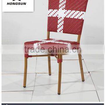 C222- DF Comfortable hot sale outdoor rattan wicker restaurant garden chair