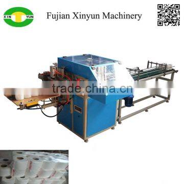 Toilet tissue paper plastic bag packing machine