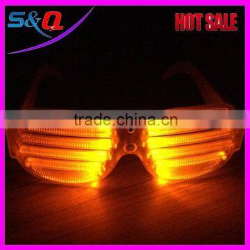 2015 Party Sunglasses LED Glasses Logo Colorful Lens Custom Sun glasses