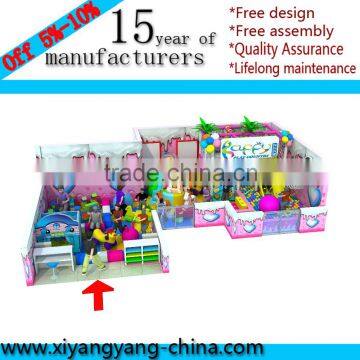 Indoor Plastic Play House Used Cheap Indoor playground